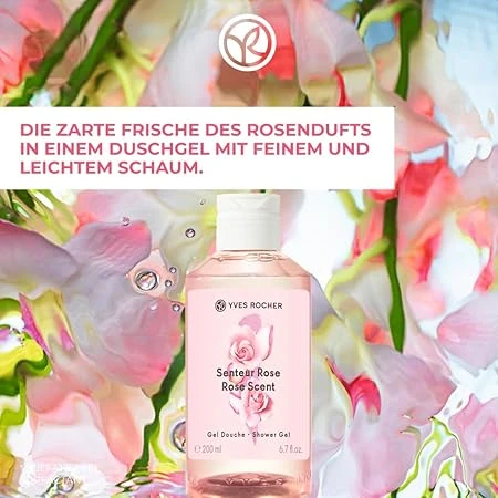 جل الاستحمام المعطر ايف روشيه روز - 200 مل - إيف روشيه - Image 6