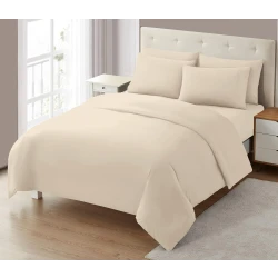Givi Lulu Cotton Single Duvet Cover - Beige