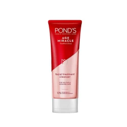 Pond's Age Miracle Youthful Glow Facial Cleanser 100 g, Red