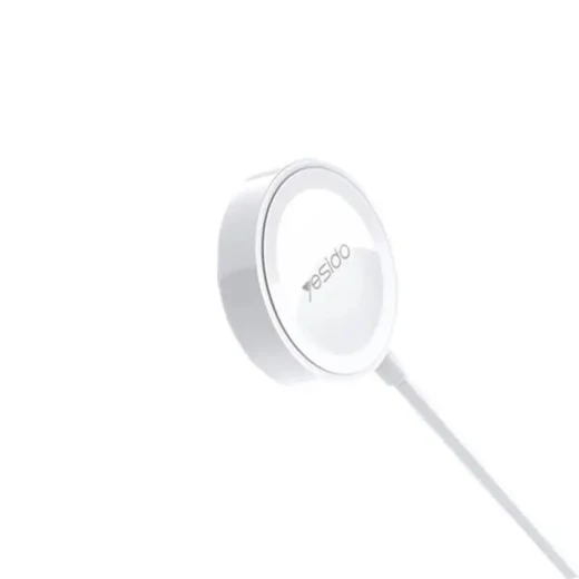 يسيدو - كابل شحن لاسلكي (CA70) - 2 في 1 USB إلى لايتنينغ، ساعة آبل، 2.4A، 1.2 متر - أبيض - يسيدو - Image 3