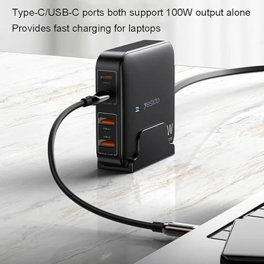 شاحن مكتبي متعدد المنافذ، 100W GaN، ييسيدو YC41 - يسيدو - Image 2