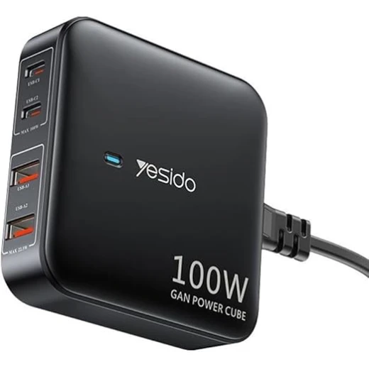 شاحن مكتبي متعدد المنافذ، 100W GaN، ييسيدو YC41 - يسيدو - Image 5