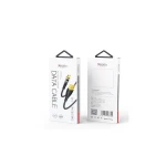 سيدو كابل CA104 18W USB نوع-C 1.2م PVC 2A، أسود - يسيدو