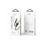 سيدو كابل CA104 12W USB-Lightning 1.2م PVC 2.4A، أسود - يسيدو