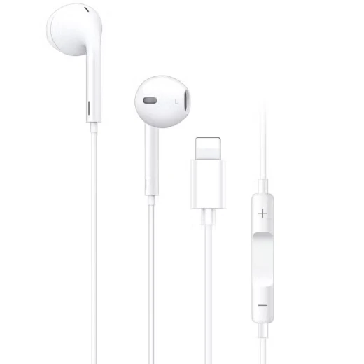 سماعات أذن YH20 مع موصل Lightning وميكروفون وكابل بطول 1.2 متر، أبيض من يسيدو - يسيدو - Image 9