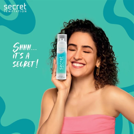 سبراي معطر للجسم Secret Temptation Te Amo Aqua للنساء 120 مل عطر منعش يدوم طوال اليوم - سيكريت تمبتيشن - Image 5