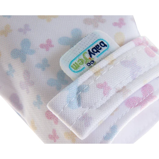 BabyJem Baby Teether Gloves Scratch – Grey - BabyJem - Image 4