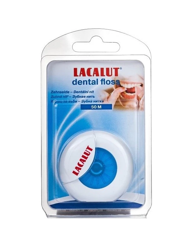 Lacalut Dental Floss Blue 50m - Lacalut