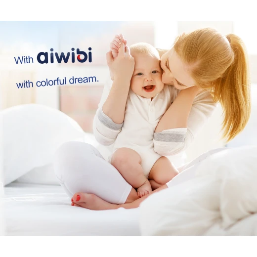 حفاضات أطفال حجم وسط  48 قطعة أيويبي - Aiwibi - Image 4