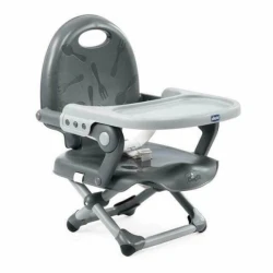 Chicco Foldable Feeding Chair Pocket Snack - Dark Grey 2 kg