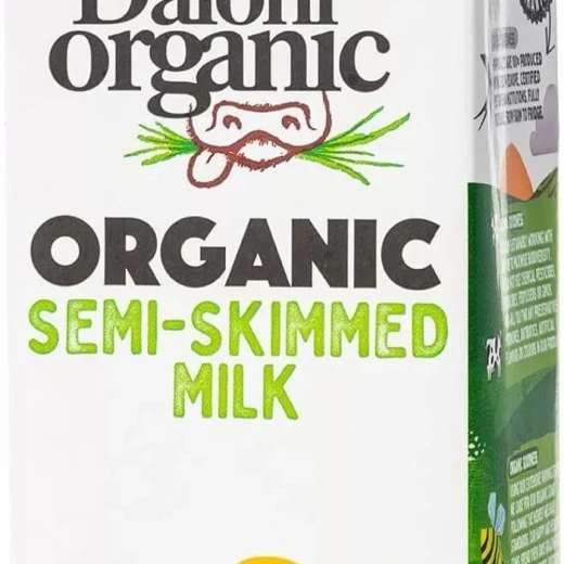 Daioni Organic Semi Skimmed Cow's Milk, 1L - Daioni - Image 2