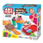 Art Craft Waffle & Ice Cream Dough Set 200g - Art Craft