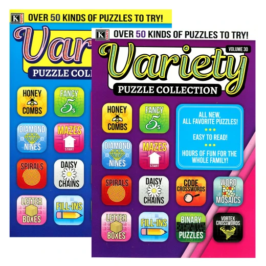 Kappa Variety Puzzles & Games Book, Assorted Kappa Variety Puzzles & Games Book, Assorted