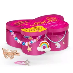 Our Generation Surprise Jewelry Box Accessory for 8.64 cm (H) × 10.16 cm (W) × 3.81 cm (D) Dolls