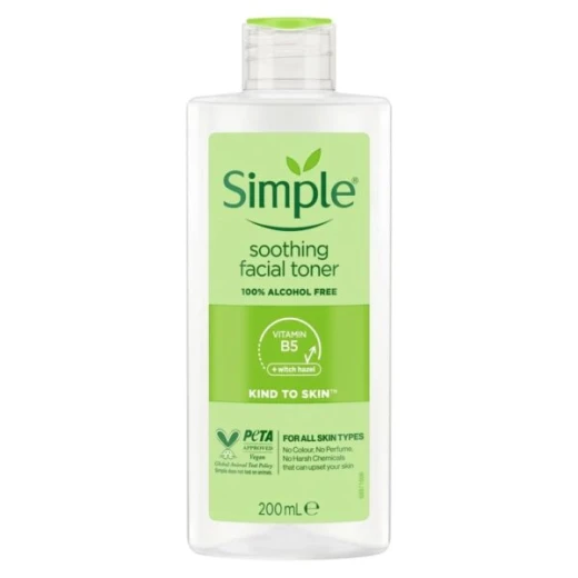 Simple Kind to Skin Soothing Facial Toner 200ml Simple Kind to Skin Soothing Facial Toner 200ml