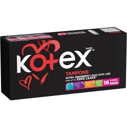Kotex Tampons Super 16 Pcs