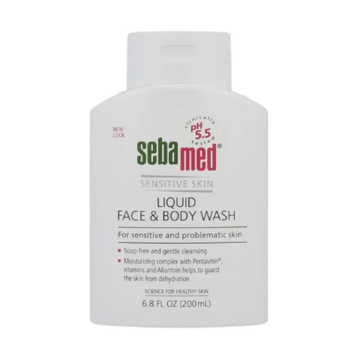 Sebamed Liquid Face and Body Wash with Olive Extract 200 ml - Sebamed - Image 3