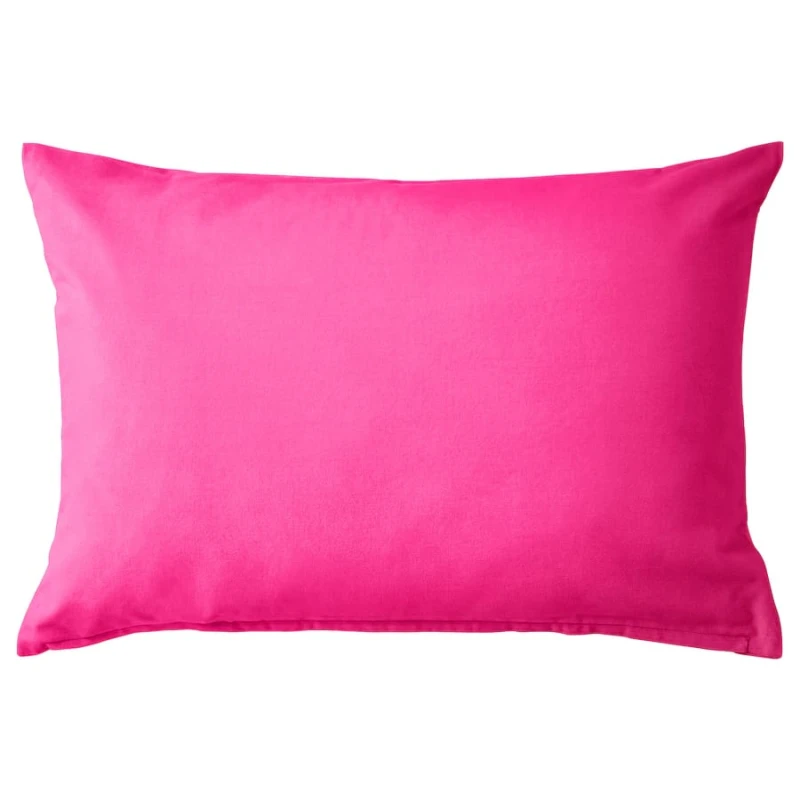 Royale pillow case  plain standard fushia - Royale