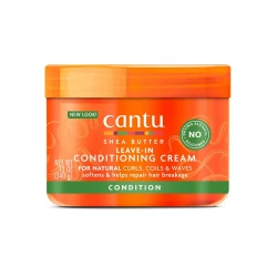 Cantu Hair Conditioning Cream Leave in Conditioning Cream Shea Butter, 340gram