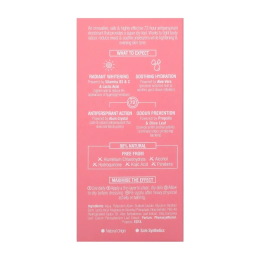 Beesline Roll On Super Dry Deodorant, Jouri Rose Flavor, 50 ml - Beesline - Image 3