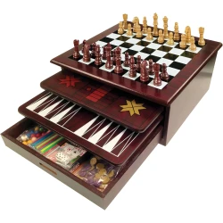 Cardinal 12 in 1 Wood Game Center 13 x 13 x 13 cm; 839 g