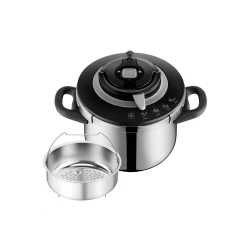 Tefal Clipso + Chef Pressure Cooker 6L Stainless Steel/Black