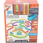 Flash Nano Land Colorful Sensory Playset for Kids Mold Your own Playground Over 40 Pieces and Batteries Included Multicolor - Hexbug