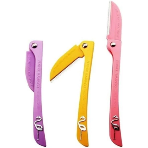 Feather Flamingos Razor - 3pcs - Feather - Image 2