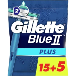 Gillette Blue 2 Plus Men's Razor 15+5 Blades
