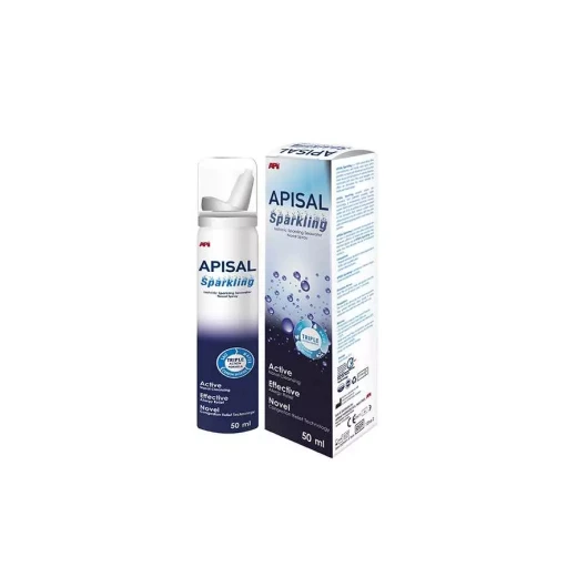 Apisal Isotonic Sparkling 0.9% Nasal Spray 50 mL Apisal Isotonic Sparkling 0.9% Nasal Spray 50 mL