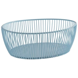 APS Svart Basket Dia 24x19cm H 8cm Blue