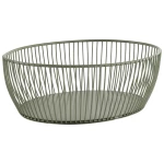 سلة سفارت قطر 24 × 19 سم ارتفاع 8 سم أخضر من اي بي اس - اي بي اس