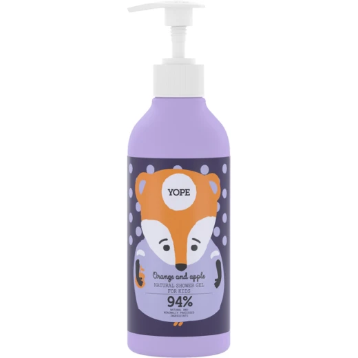 Yope Shower Gel for kids Orange and Apple 400 ml