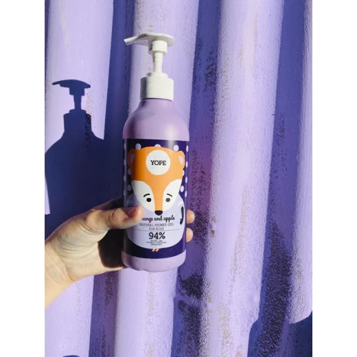 Yope Shower Gel for kids Orange and Apple 400 ml - Yope - Image 3
