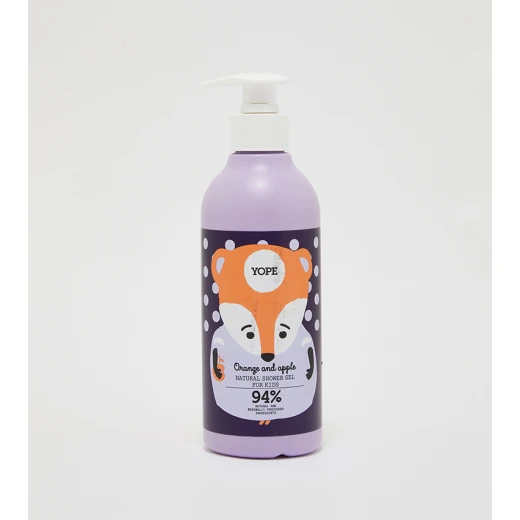 Yope Shower Gel for kids Orange and Apple 400 ml - Yope - Image 2