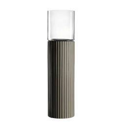 Leonardo Poesia Hurricane Lamp With 1 Socket H 65cm Taupe