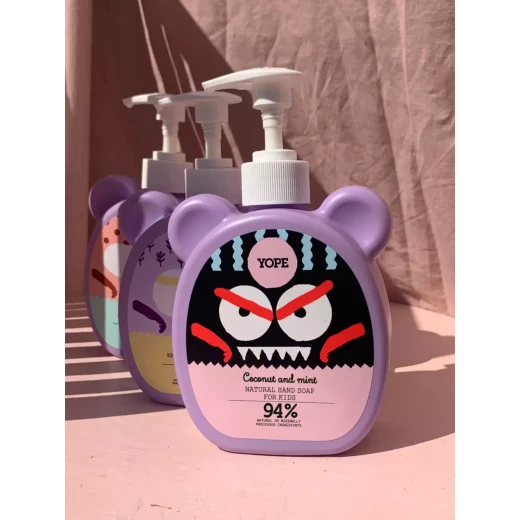 Yope Kids Natural Hand Soap Coconut & Mint, 400Ml - Yope - Image 5