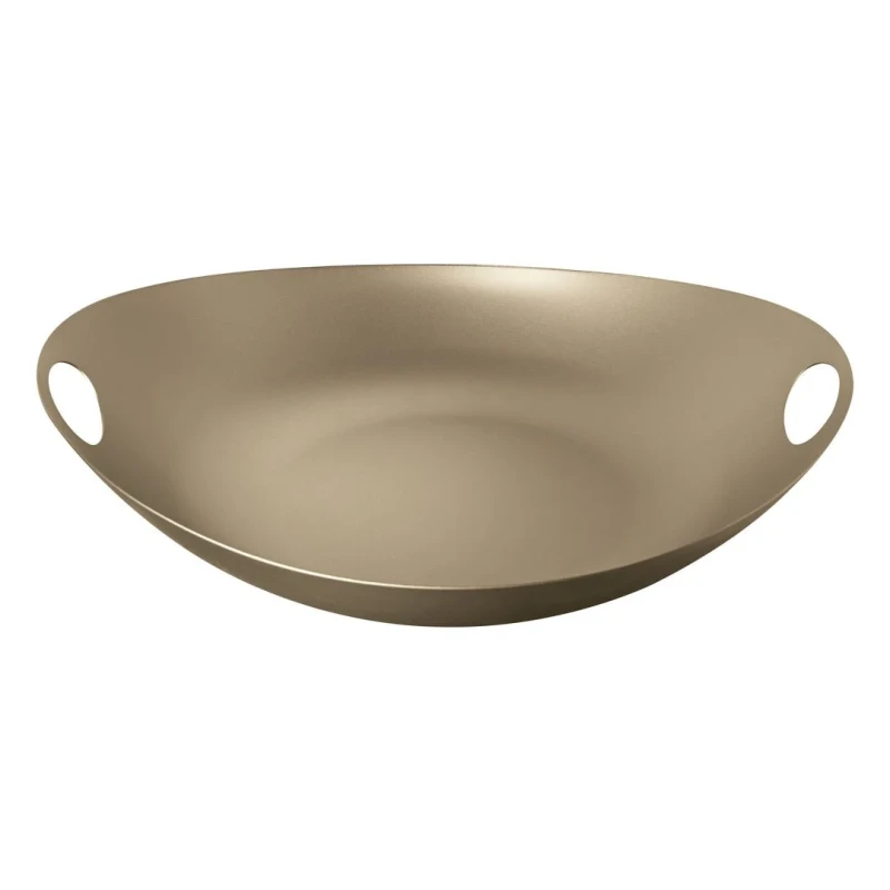 Mepra Nettuno Tray Dia 40x36 cm Light Gold - Mepra