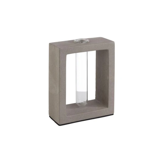 مزهرية زهور مع زجاج داخلي قطر 10×4.5 سم من اي بي اس - اي بي اس - Image 2