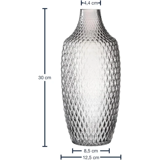 مزهرية بويسيا قطر 30 سم باللون الرمادي من ليوناردو - ليوناردو - Image 6