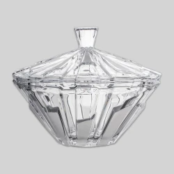 Nachtmann Graphic Brilliant Crystal Box Dia 21cm