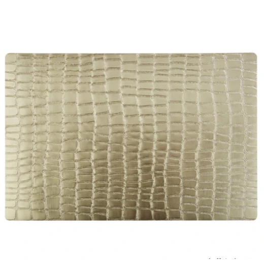 مفرش طاولة رفيع ذهبي 45×30 سم من اي بي اس مفرش طاولة رفيع ذهبي 45×30 سم من اي بي اس