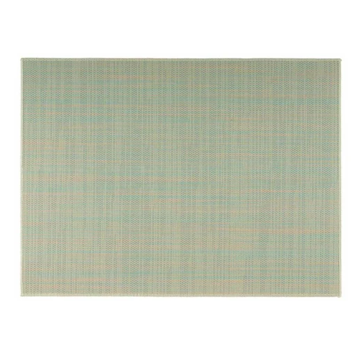 مفرش طاولة مقاس 45×33 سم، بيج وفيروزي من اي بي اس