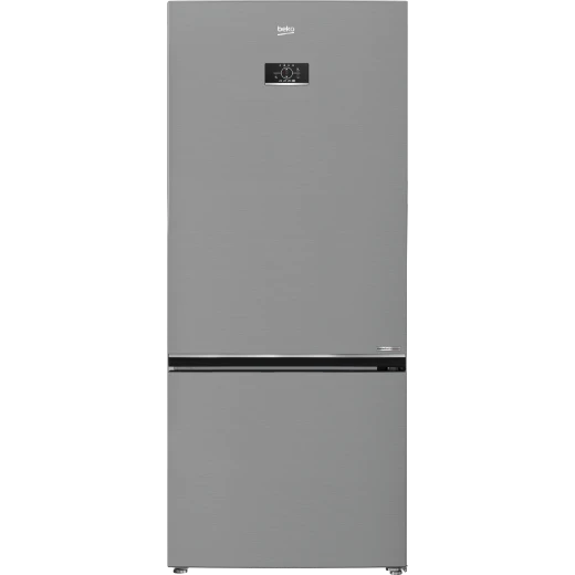 ثلاجة A++ سعة 590 لتر مع فريزر سفلي، عاكس رمادي اللون من بيكو