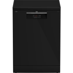 Beko Dishwasher 6 Programs 3 Sprays 2 Baskets Black Inverter A++
