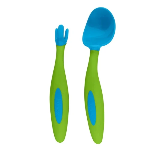 B.Box Feeding Set- Divider Plate, Sippy Cup & Cutlery Set- Ocean Breeze - B.Box - Image 6