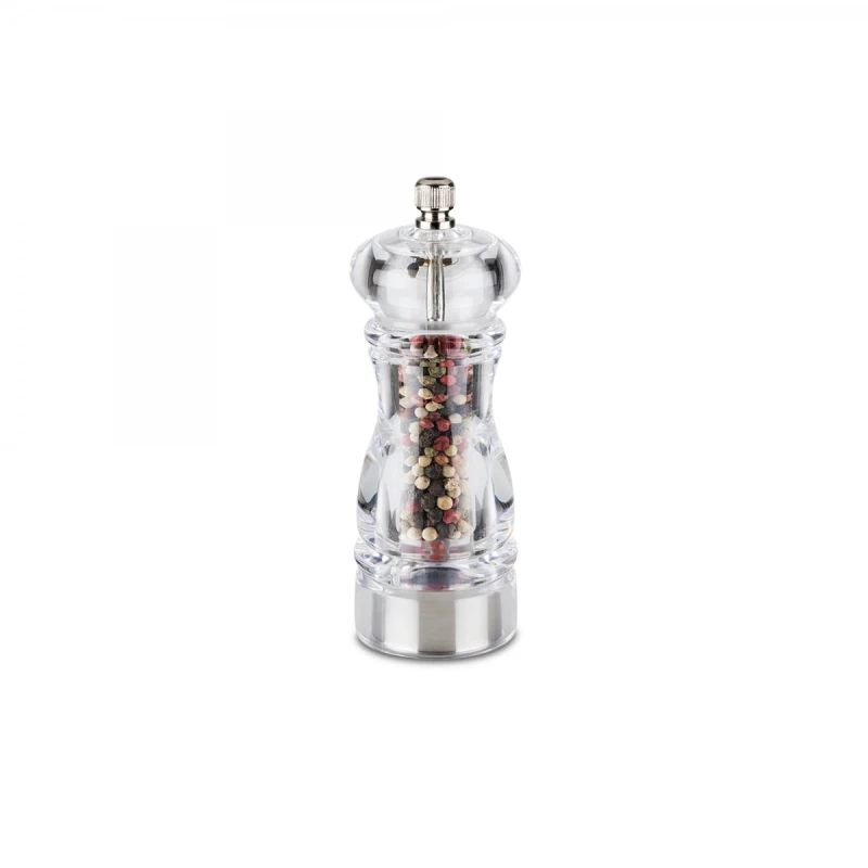 APS Pepper Mill Acrylic H 15cm Transparent - APS