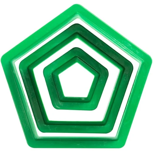 3 قوالب بسكويت على شكل خماسي من ديكورا - ديكورا - Image 4