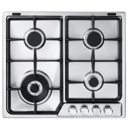 Elba 60cm Gas Hob with Four Burners: Experience Efficient Cooking with this Premium Gas Cooktop for Your Kitchen. Featuring Powerful Burners for Fast and Precise Heat Control, Enjoy Delicious Meals with Ease. Easy to Clean and Stylish Design.