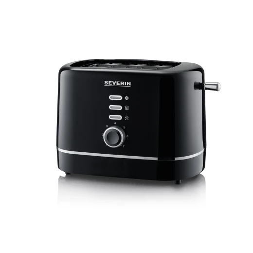 محمصة سيفيرين من سيفيرين AT 4321شريحتان ، 850 وات، أسود - سيفيرن - Image 2